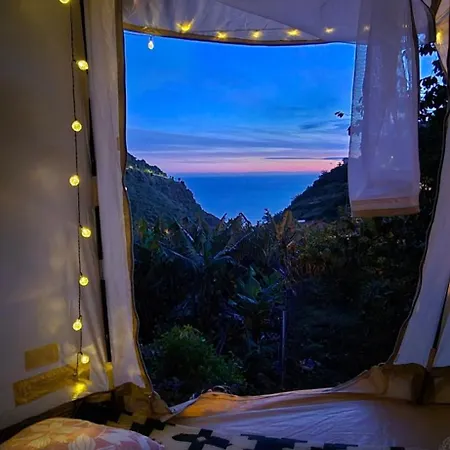 Romantic Glamping Bell Tent With Private Unique Bathroom Luxury tent *