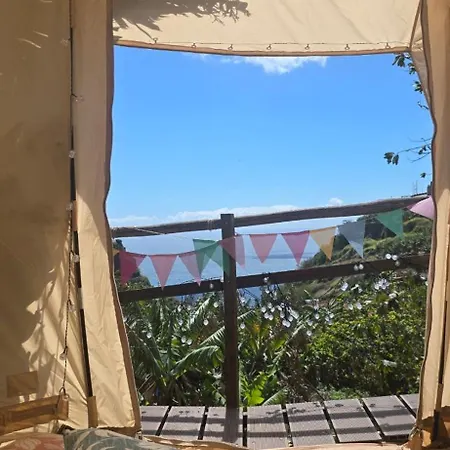 Luxury tent Romantic Glamping Bell Tent With Private Unique Bathroom Ponta do Sol (Madeira)