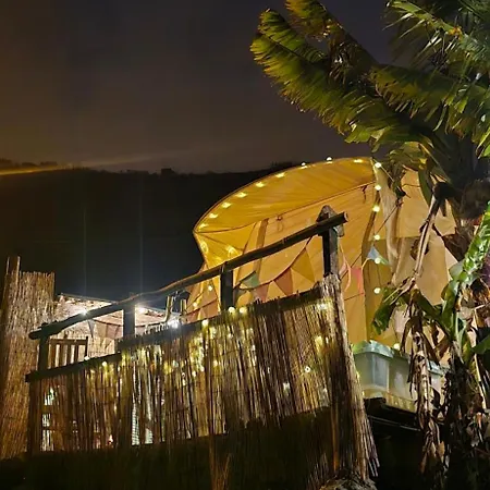 Luxury tent Romantic Glamping Bell Tent With Private Unique Bathroom Ponta do Sol (Madeira)