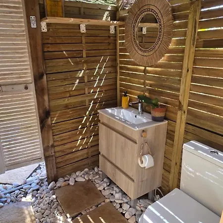 Romantic Glamping Bell Tent With Private Unique Bathroom Luxury tent
